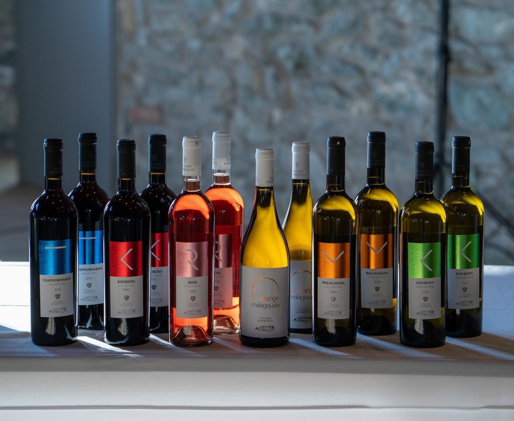 Κρασιά Αμπελώνα Καμκούτη